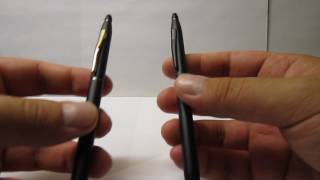 2016 Cross Click vs. previous Cross Click model ballpoint pen Review