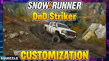 SnowRunner: DnD Striker (2017 GMC Sierra) Customization + Test Drive (Console Mods)