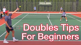 3 Beginner Doubles Tips (Win More Tennis Matches)