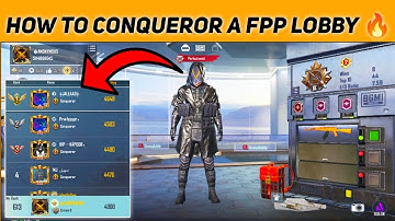 HOW TO CONQUEROR A FPP LOBBY 🔥 SOLO FPP SAMSUNG A3,A5,A6,A7,J2,J5,J7,S5,S6,S7,59,A10,A20,A30,A50,A70