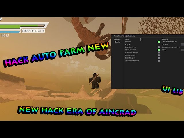 Floor 3 Era Of Aincrad Mobile Hack Script Working Auto Farm New 2020 Youtube - roblox aincrad online hack