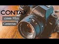Contax 35mm Film Cameras. Contax N1, Contax RX & Contax RTSII