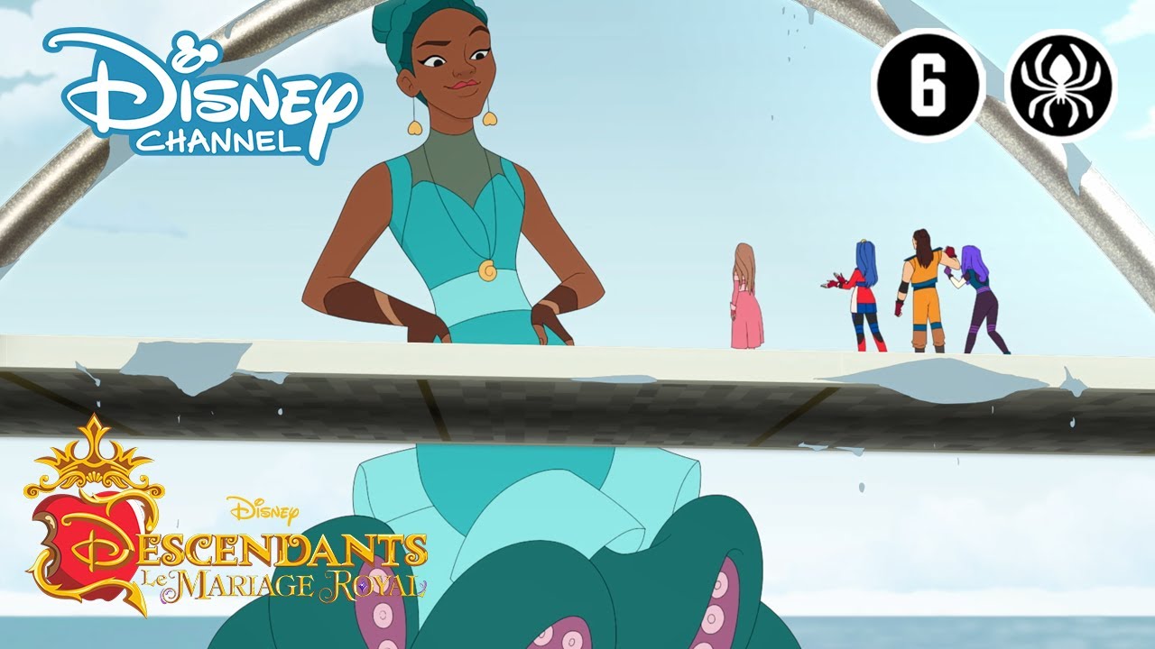Descendants: le mariage royal | Le pont brulé | Disney Channel BE - YouTube