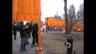 Unfurling Christo's Gates in 2005
