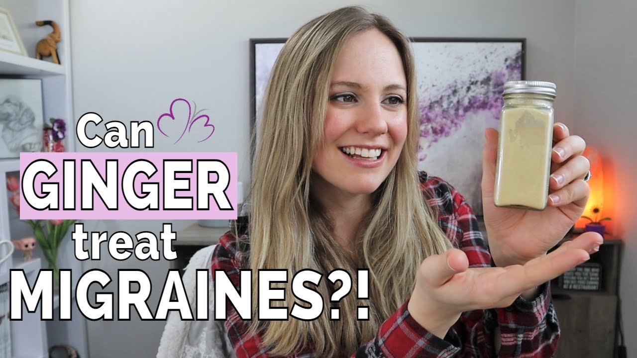 NATURAL MIGRAINE REMEDY? // Testing whether Ginger is REALLY as effective as Sumatriptan (Imitrex)