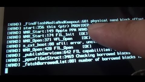 FIXED: iPhone [NAND] _FindFlashMediaAndKeepout Issue