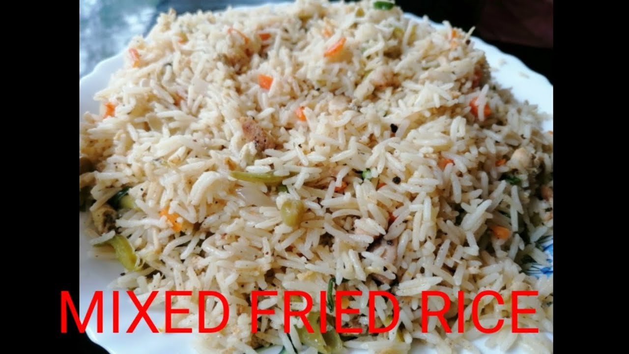 MIXED FRIED RICE - YouTube