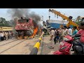 High Speed intercity Express H*it The Big Lorry crowd,public,and police,the movement 