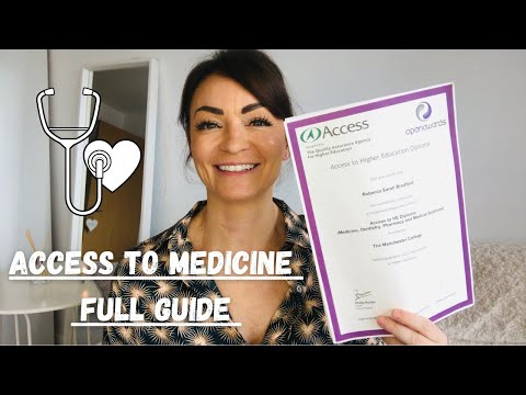 How To Get Into Medicine As A Mature Student With No A Levels // Acces To Medicine Full Guide