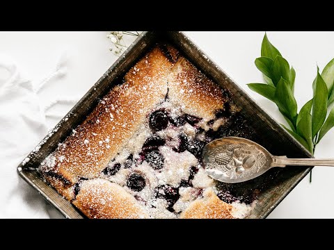 Cherry Almond Cobbler