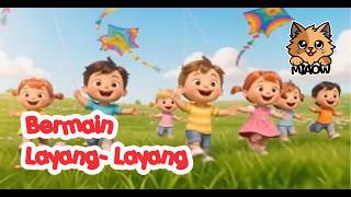 bermain Layang-Layang  | Lagu Anak Indonesia | Animasi 3D