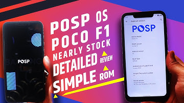 POSP OS New Rom Nearly Stock Android little bit som twick Detailed Review | Instalation Process