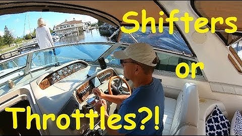 Boating Basics - Boat Shifters and Throttles