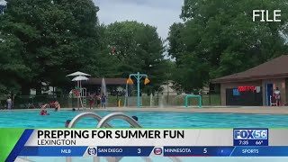 Lexington Parks and Rec preps for pool season