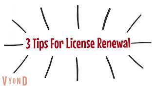 AHEC's 3 tips for license renewal!