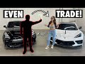 Getting an INSANE Trade Offer For Sabrina’s C8 Corvette!…Did She make a mistake?