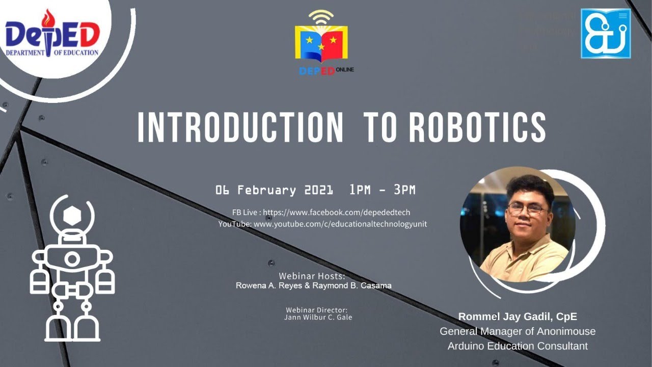 Introduction to Robotics Part 2 - YouTube