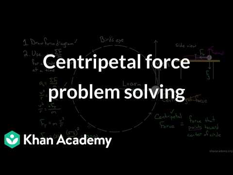 Centripetal force problem solving | Grade 11 | Physics | NCERT | Khan Academy (IN accent)