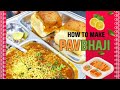 Indian street food pav bhaji street foodchaat pavbhaji healthierecipes24