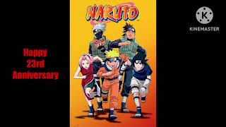 Happy 23rd Anniversary To Naruto