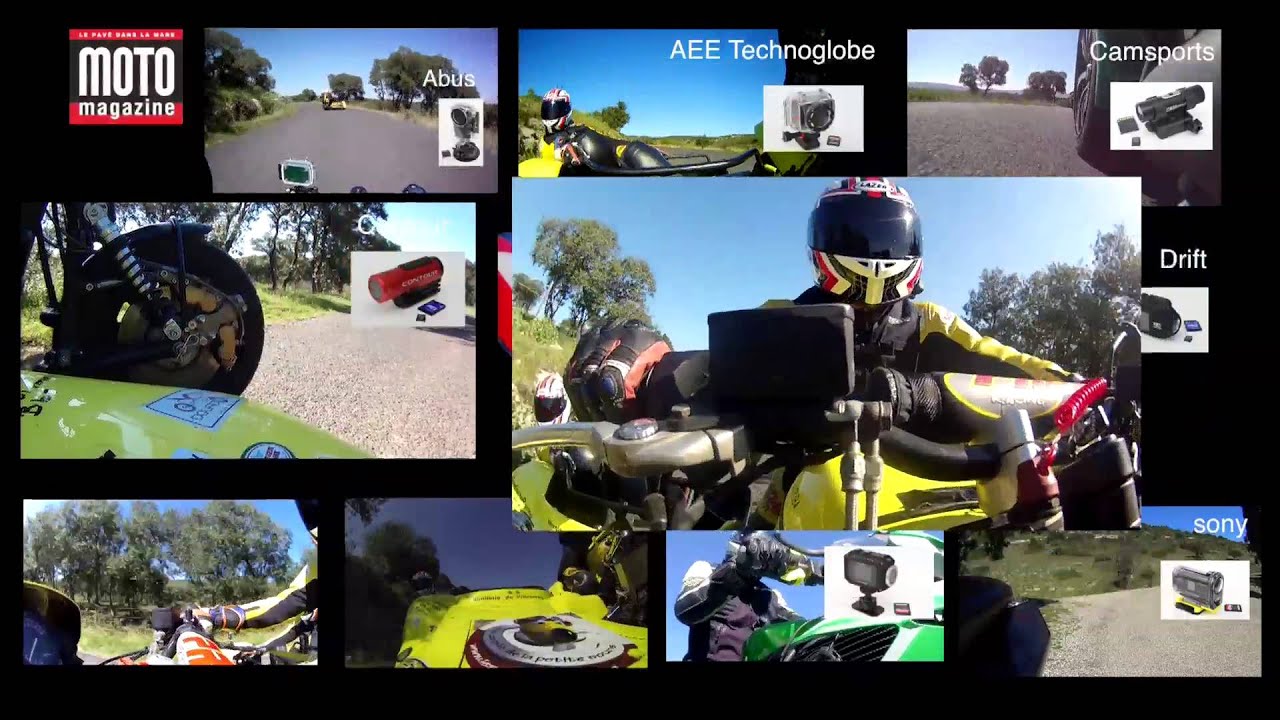 Dashcam Moto OBEST - 1080p, Grand Angle 120°, Étanche IP65, WiFi, Enregistrement En Boucle, Vision Nocturne - 4