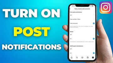 How To Enable Post Notifications on Instagram - Full Tutorial