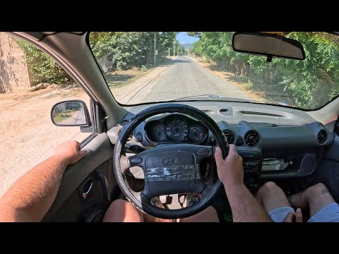 Hyundai Atos 1 0i GL 2000 POV TEST Drive