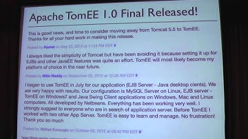 Gentle introduction to Apache TomEE - a Java EE 6 Web Profile
