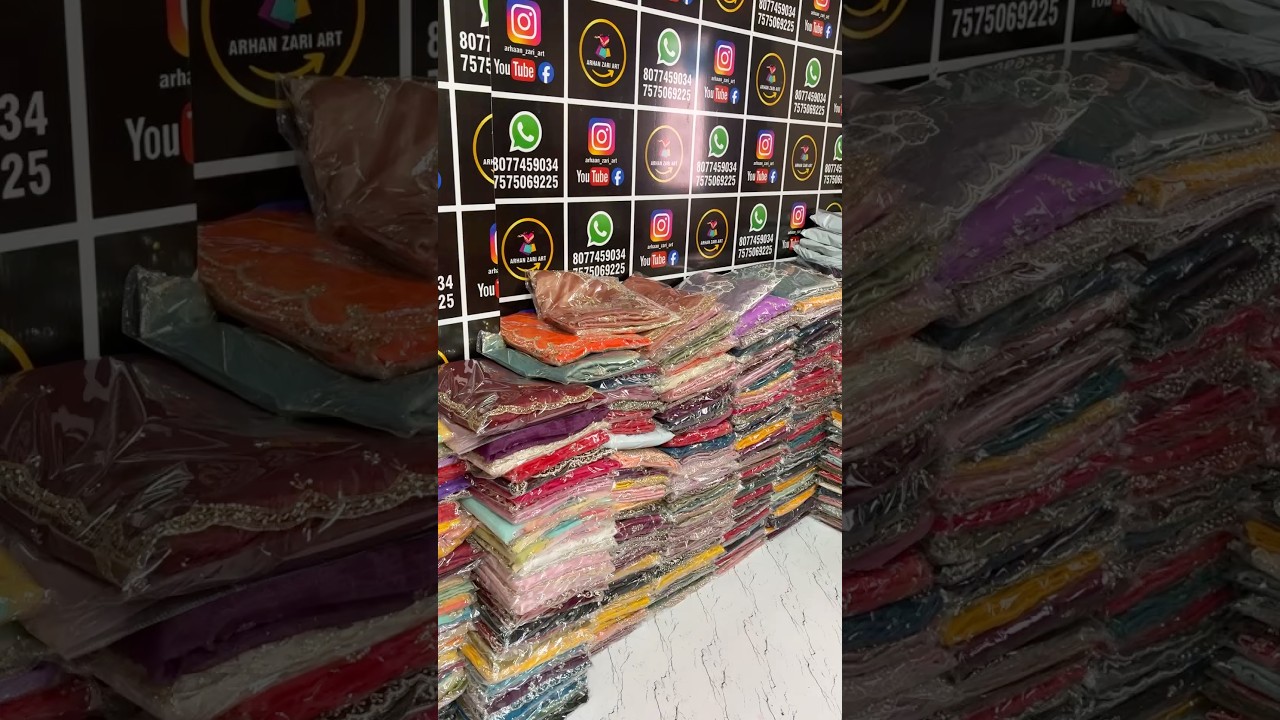 New Viral Saree 2025 |Direct Manufacturer | Arhaan Zari Art | Fendi Fabric Heavy Work Blouse 