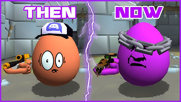 I Met an Old Friend And Decided to 1v1 him & He beat the Yolk out of Me | Shell Shockers