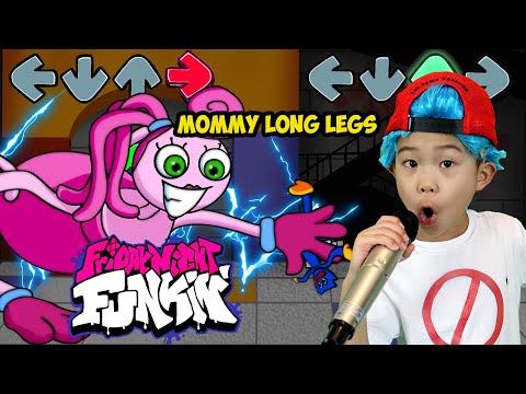 Friday Night Funkin' In Real Life Vs Mommy Long Legs FNF MOD