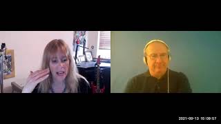 Celebrity Amanda Lehmann Interview - Longer version + music available www.nationalfm.xyz - Steve Hackett Band Wealth