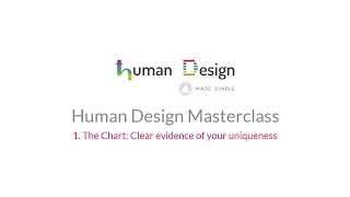 Human Design Masterclass, Design Essentials: module 1