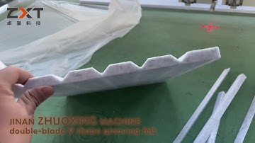 double-blade felt grooving one-stop automatic groove machine high speed