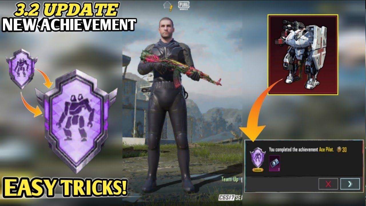 How to Complete (Ace Pilot) Achievement Very Easy |Best Tips & Tricks| • PUBGM •