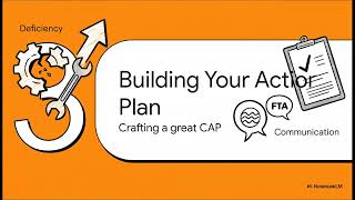 FTA Audit Findings: How to Write a Corrective Action Plan (CAP)