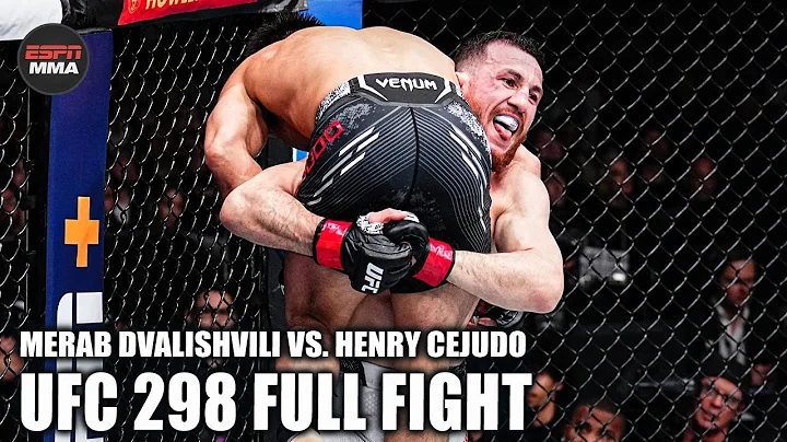 FULL FIGHT: Merab Dvalishvili vs. Henry Cejudo from UFC 298 | ESPN MMA