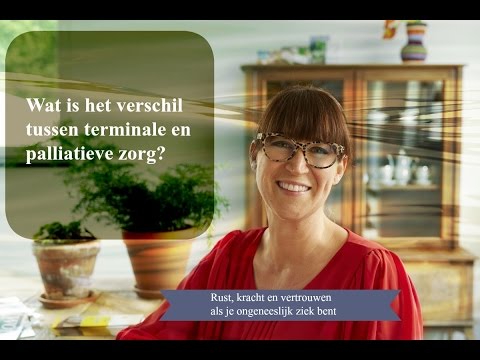 Video: Verschil Tussen Palliatieve Zorg En Hospice