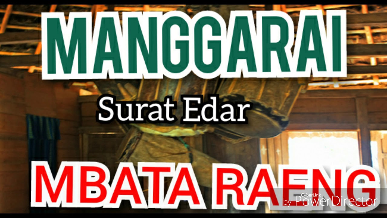 Mbata Raeng👉👉Surat Edar