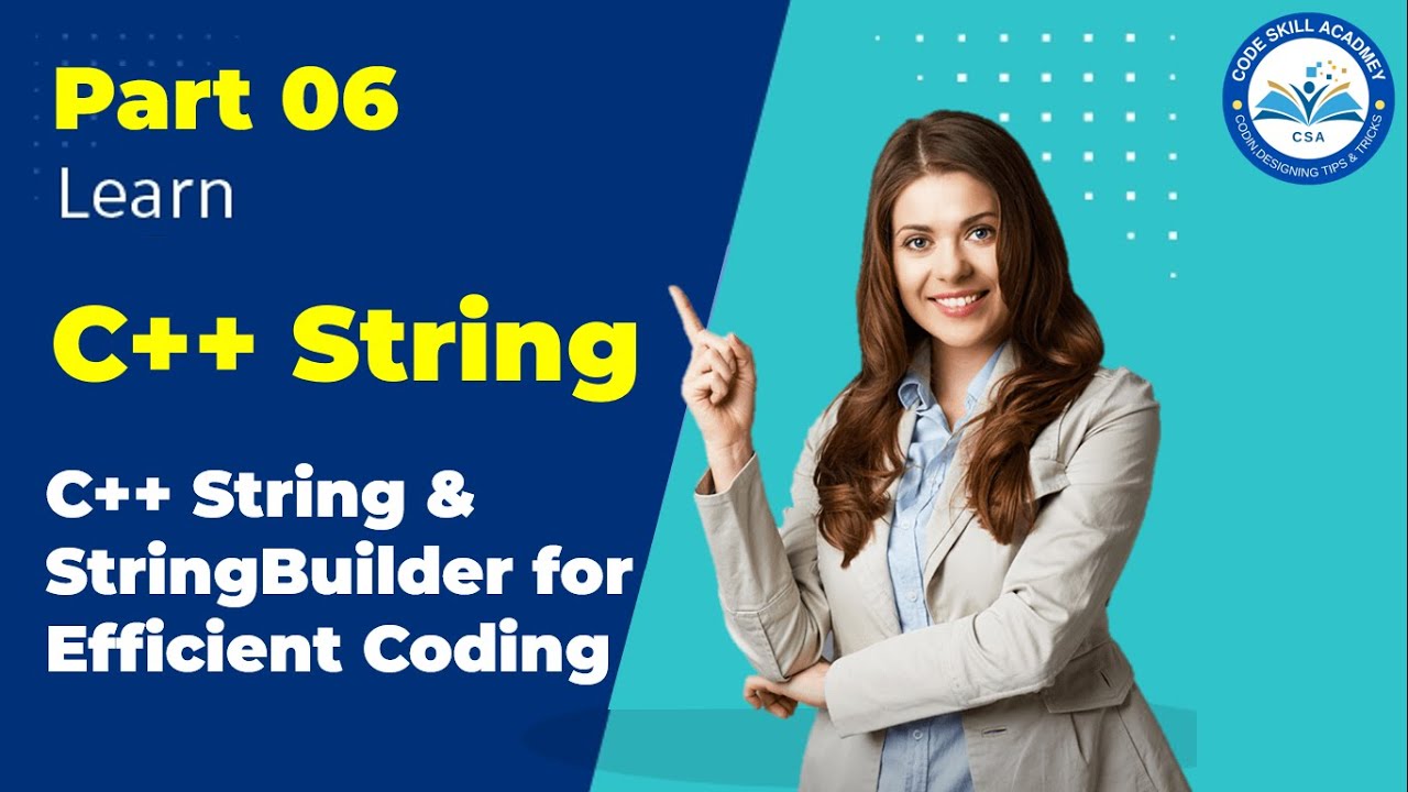The REAL DEAL on C++ String and StringBuilder for Efficient Coding ...