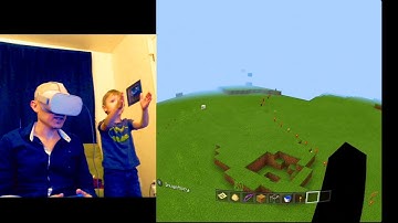 Multiplayer Minecraft VR on the Oculus Go in 3D SBS