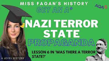 How did the Nazis use propaganda? A LEVEL HISTORY | NAZI TERROR STATE | A*
