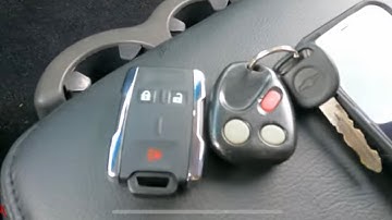 99 - 06 Sierra / Silverado Newer Style Key FOB Programming