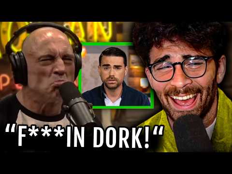 Thumbnail for Joe Rogan ABSOLUTELY WRECKS Ben Shapiro | Hasanabi reacts