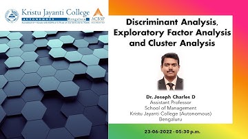 Online FDP on Data Analytics using SPSS - Session 3 - Multivariate Statistical Analysis