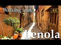 Lenola (Lazio), Italy【Walking Tour】History in Subtitles - 4K