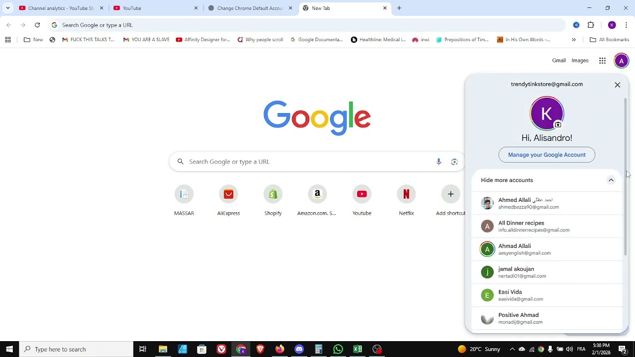 How To Change Google Chrome Default Account - Full Guide