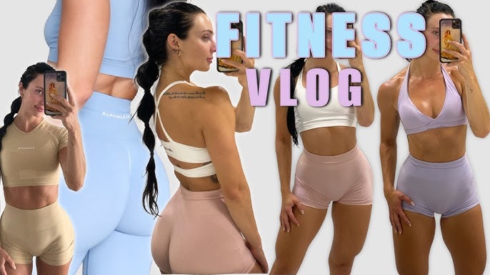 ❤ the only leggings i care about ❤ new alphalete activewear try-on!!! 