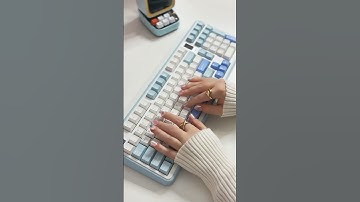 [AD] A keyboard with a number pad that sounds amazing! [AD]🩵 details in description