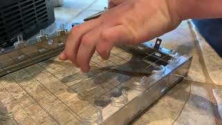 Diagnosing Kitchen Aid Ice machine cheap easy fix.  (Cutting grid replacement) (4387020)